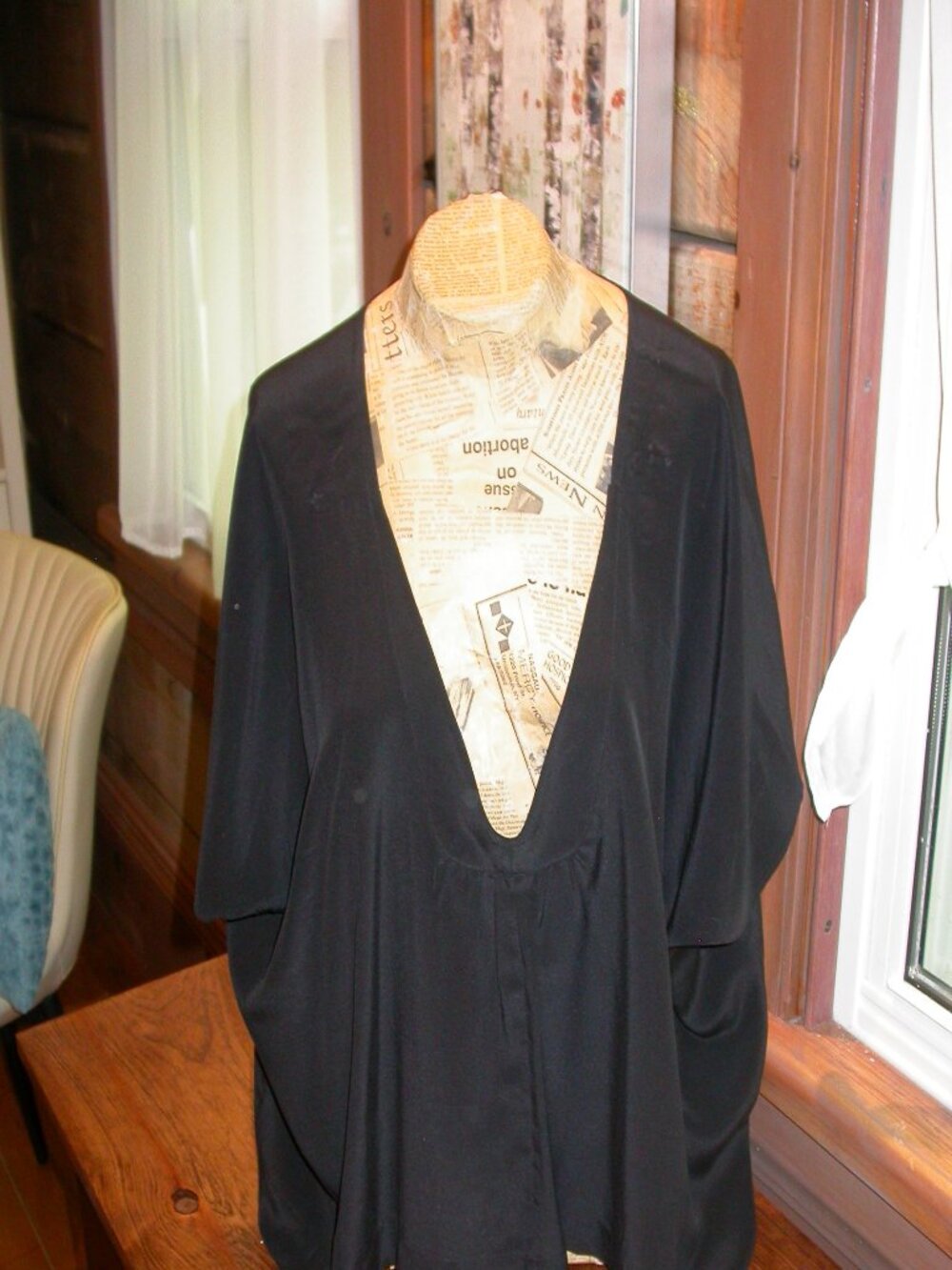 Silky Black Overshirt